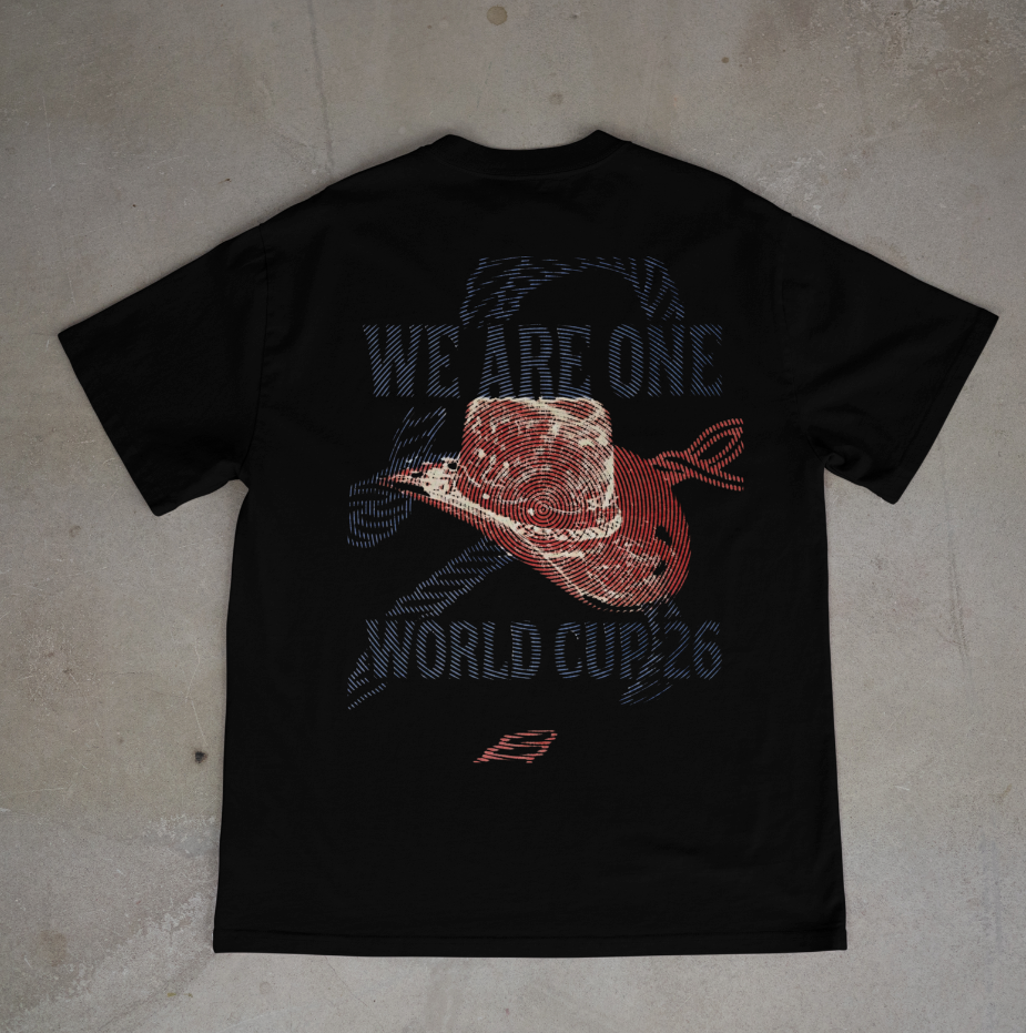 We Are One — World Cup '26 Back Print Tee